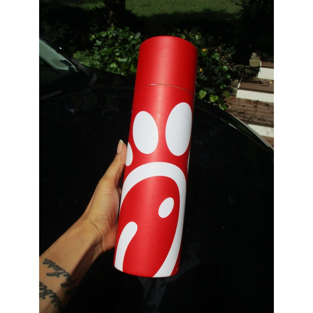 Chick-fil-A Originals Cow Print Water Bottle Insulated Metal with Gift Tube